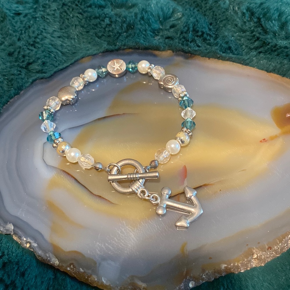 Nautical charm bracelet